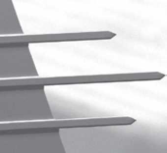 Tipless Cantilevers - Tipless Noncontact (NSC) and Contact (CSC) three-lever silicon probes
