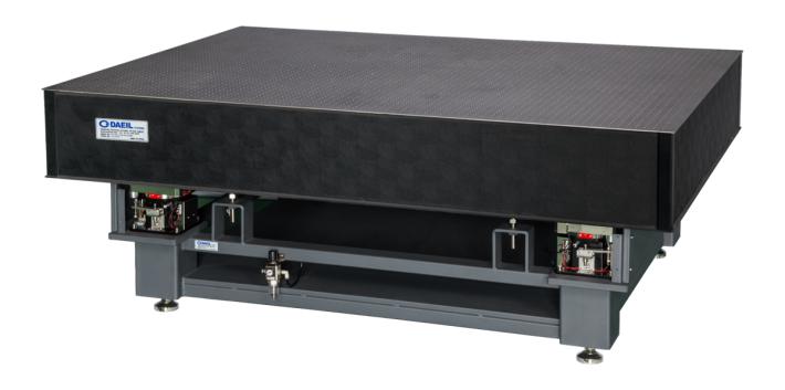 DVIA-MO Series - Active Vibration Isolation Optical Table