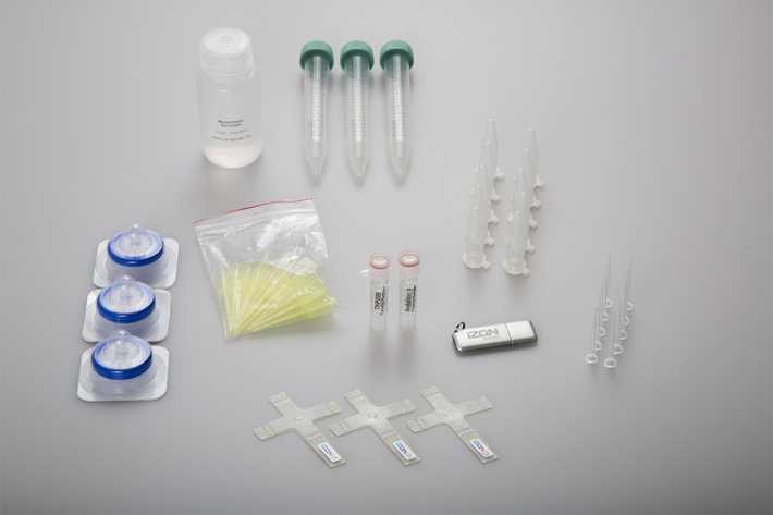 IZON Training Kit items