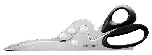Scissors with blades for the gold on mica products
