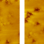 PanScan Freedom-LT image of Bi2Se3 single crystal at 30 K, I ~ 300 pA, V ~ 100 mV, size 15 nm.